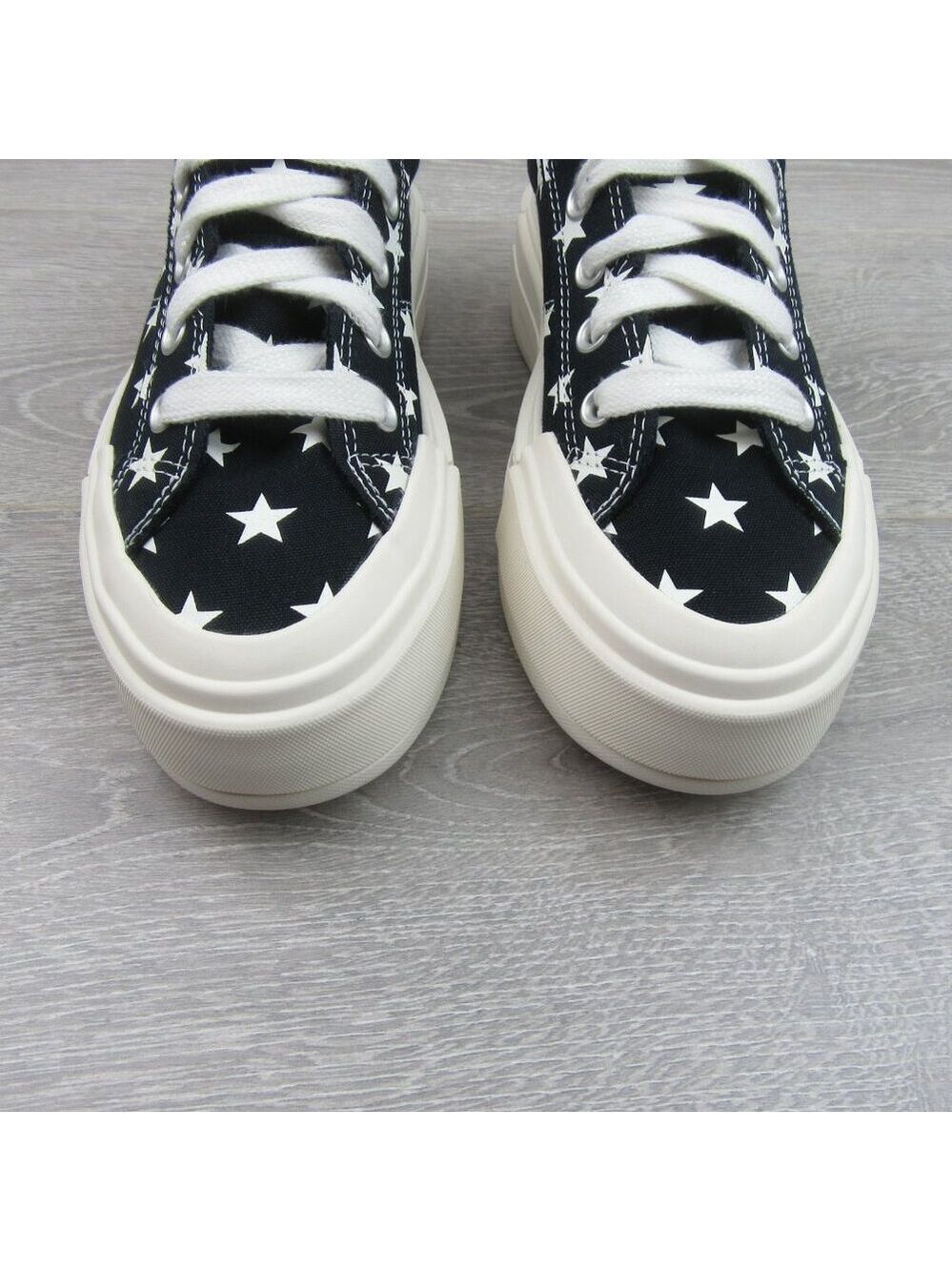 Converse CTAS Cruise Archive Stars OX  Women's Size 8 Black Shoes NEW - Picture 5 of 14
